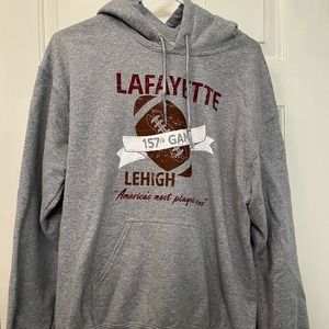 Lafayette College Gray Hoodie